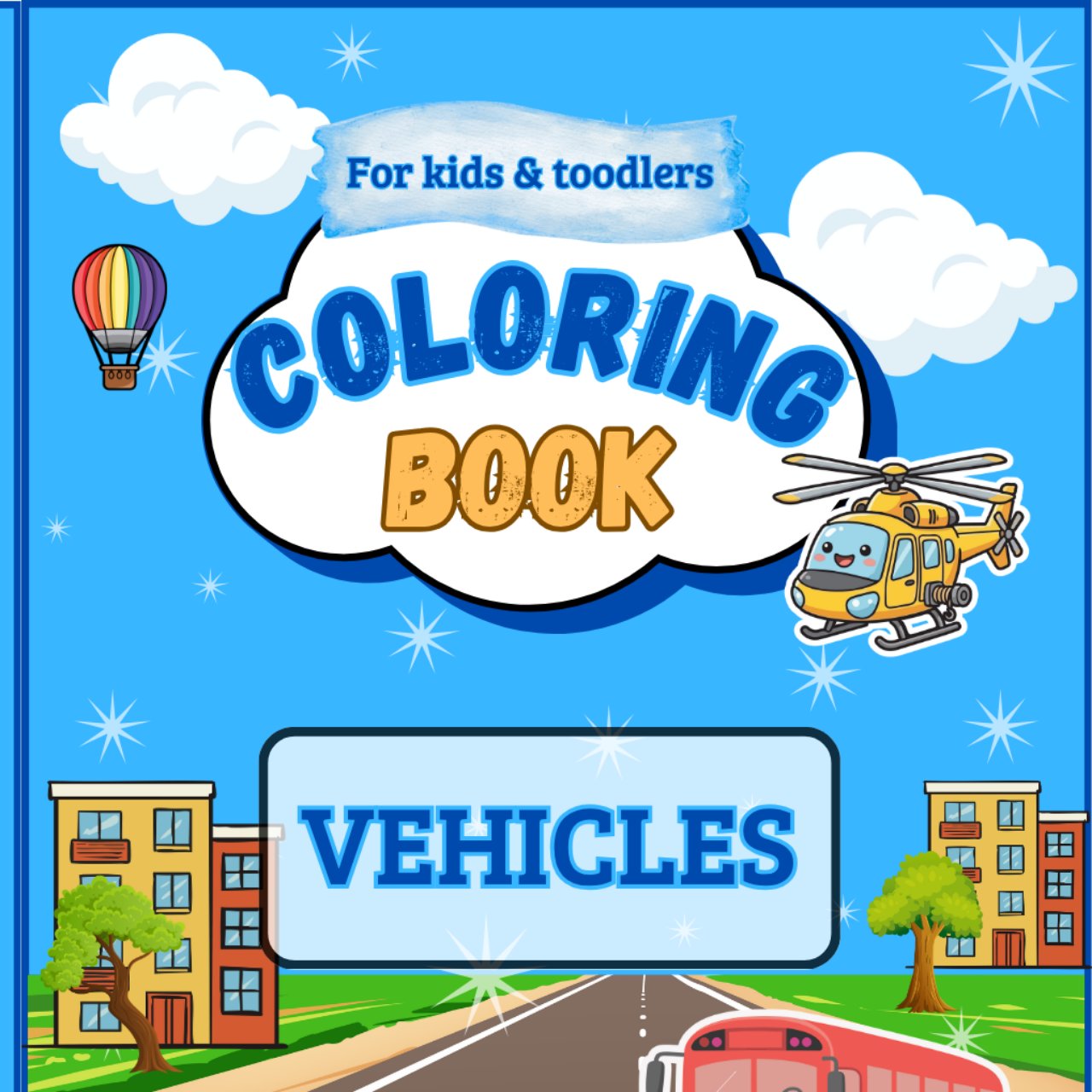 Coloring book (vehicles)