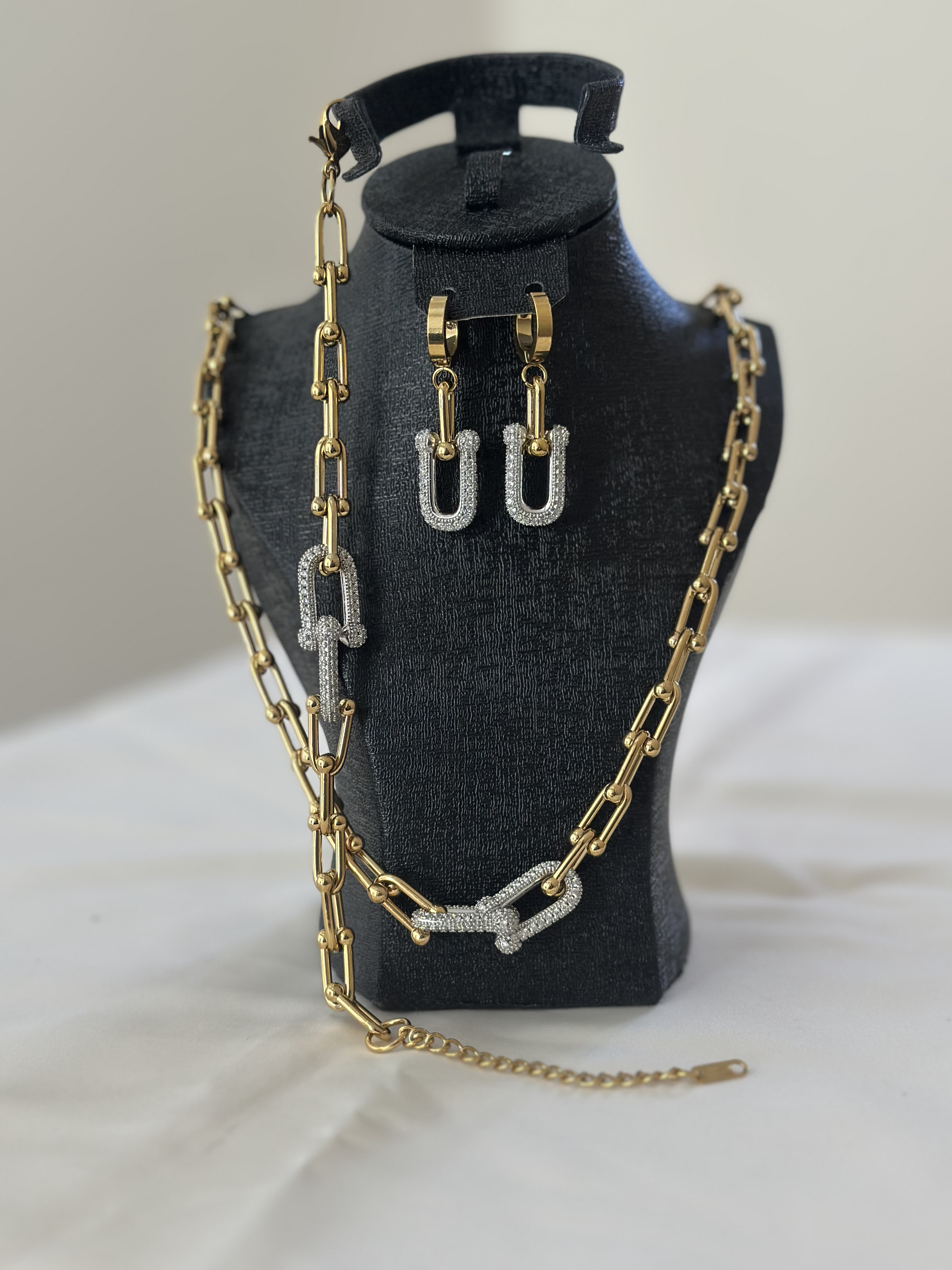 Parure Tifany bijoux inoxydable  - Miniature 4