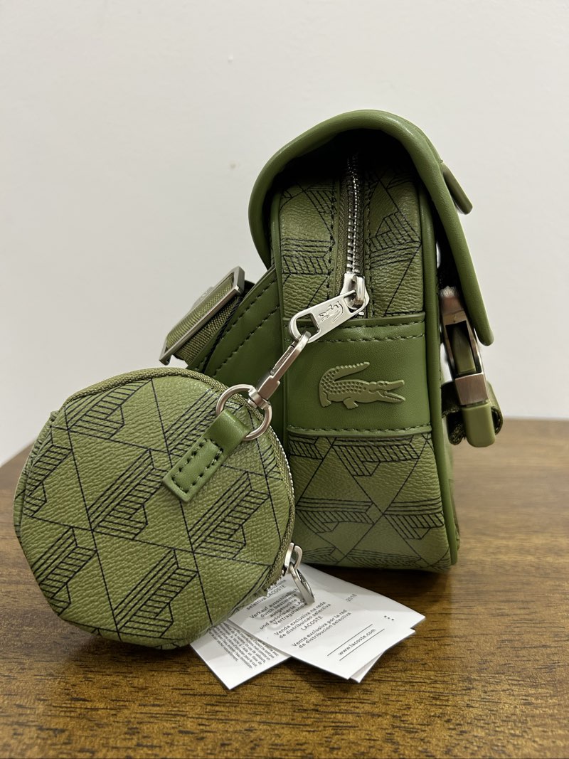 Sacoche Lacoste monogramme triple a - Miniature 3