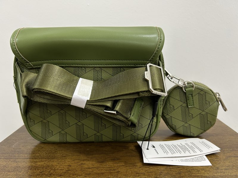 Sacoche Lacoste monogramme triple a - Miniature 2