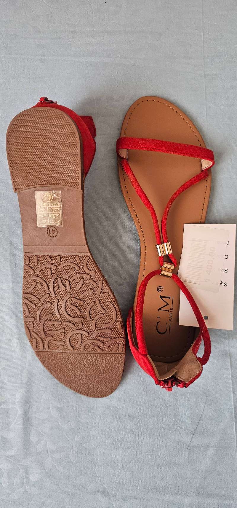 Sandales plates pour femme