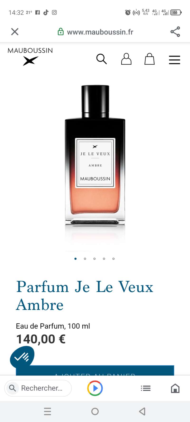 Parfum maubossin original - Miniature 4