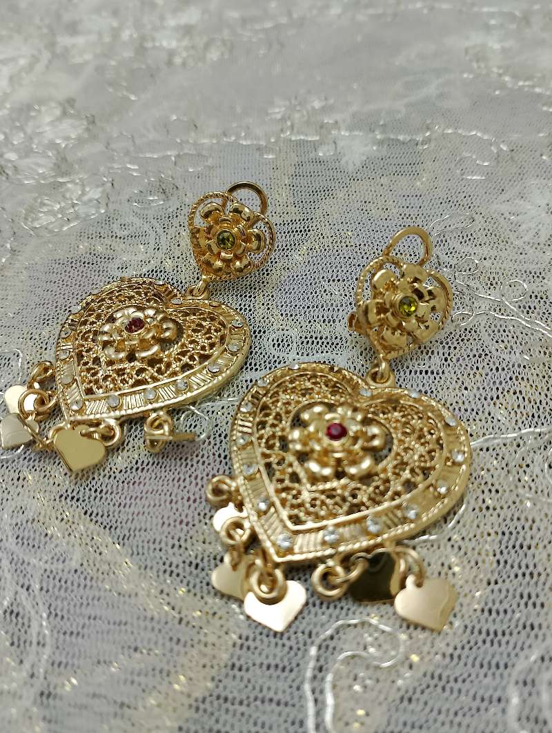 Parure bijoux orientaux coeur - Miniature 6