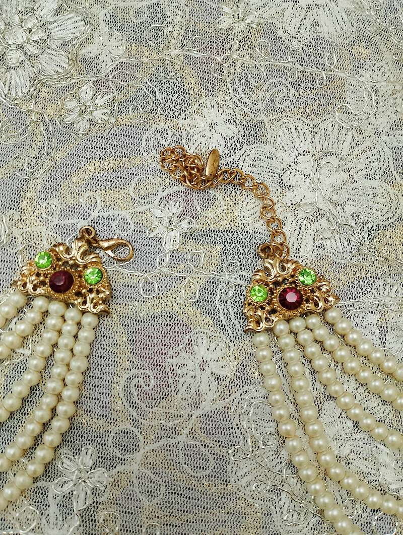 Parure bijoux orientaux coeur - Miniature 5