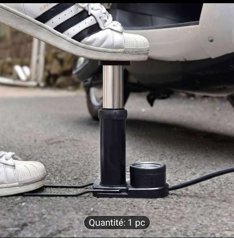 Mini foot pump " Pompe a air" - Miniature 3
