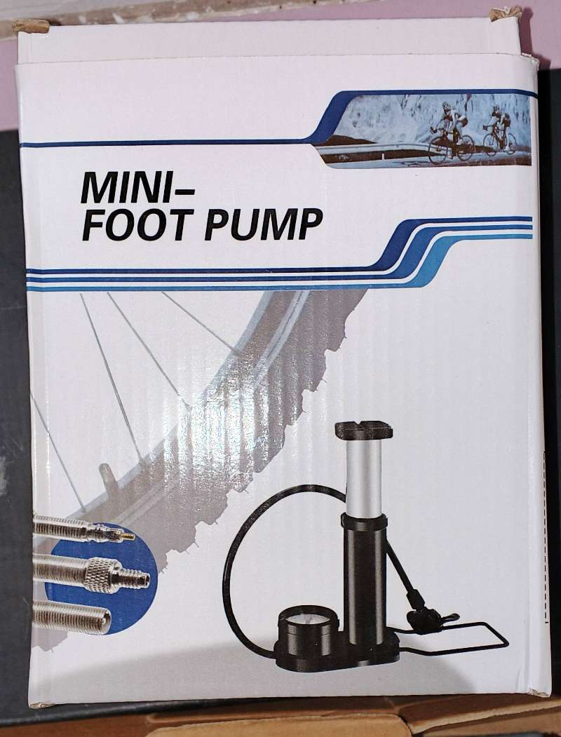 Mini foot pump " Pompe a air" - Miniature 6