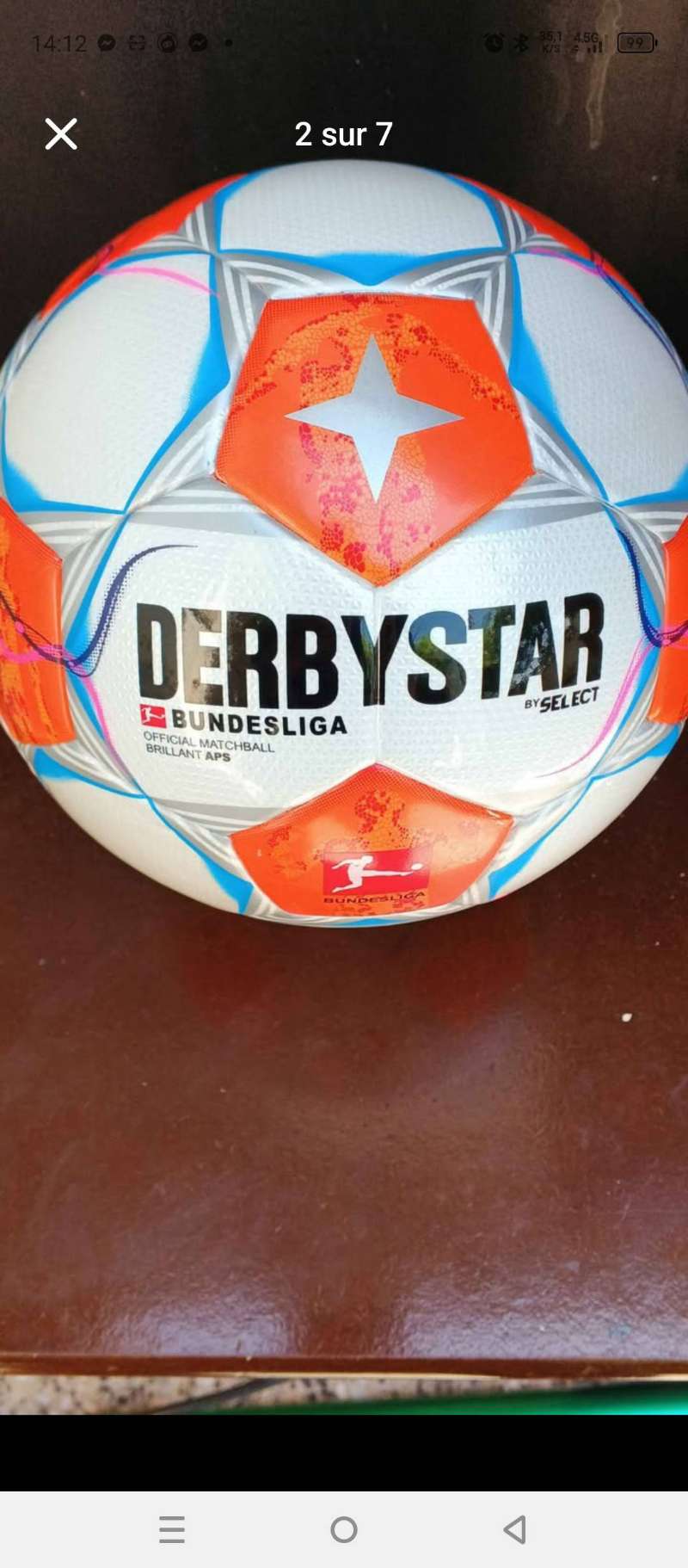 Ballons Derby star Bundesliga - Miniature 4