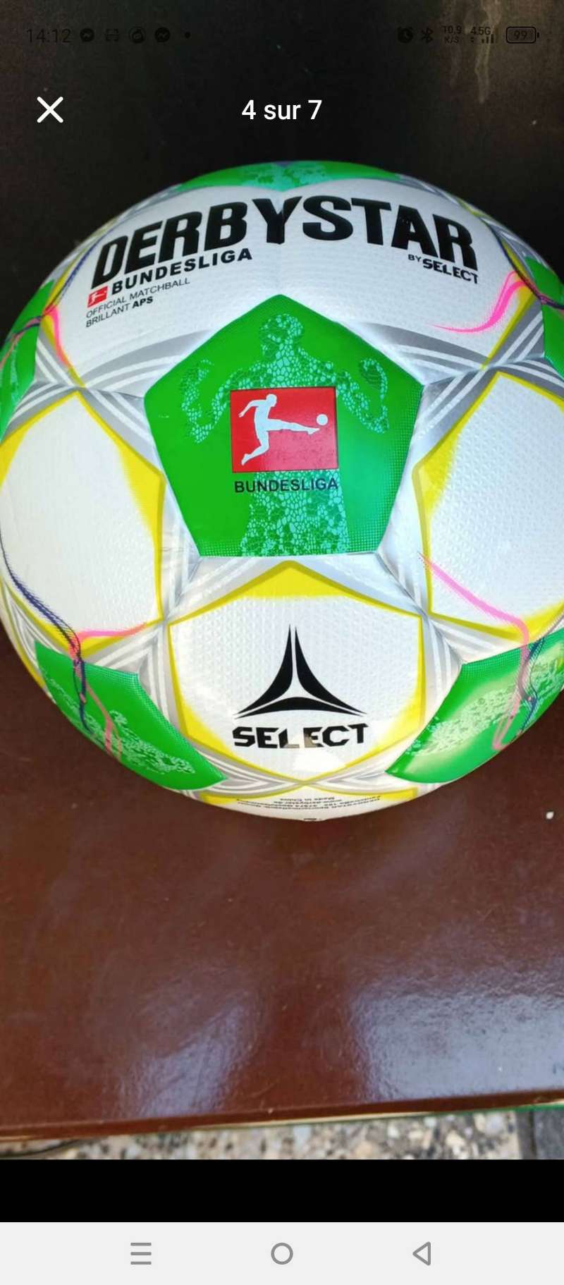 Ballons Derby star Bundesliga - Miniature 6