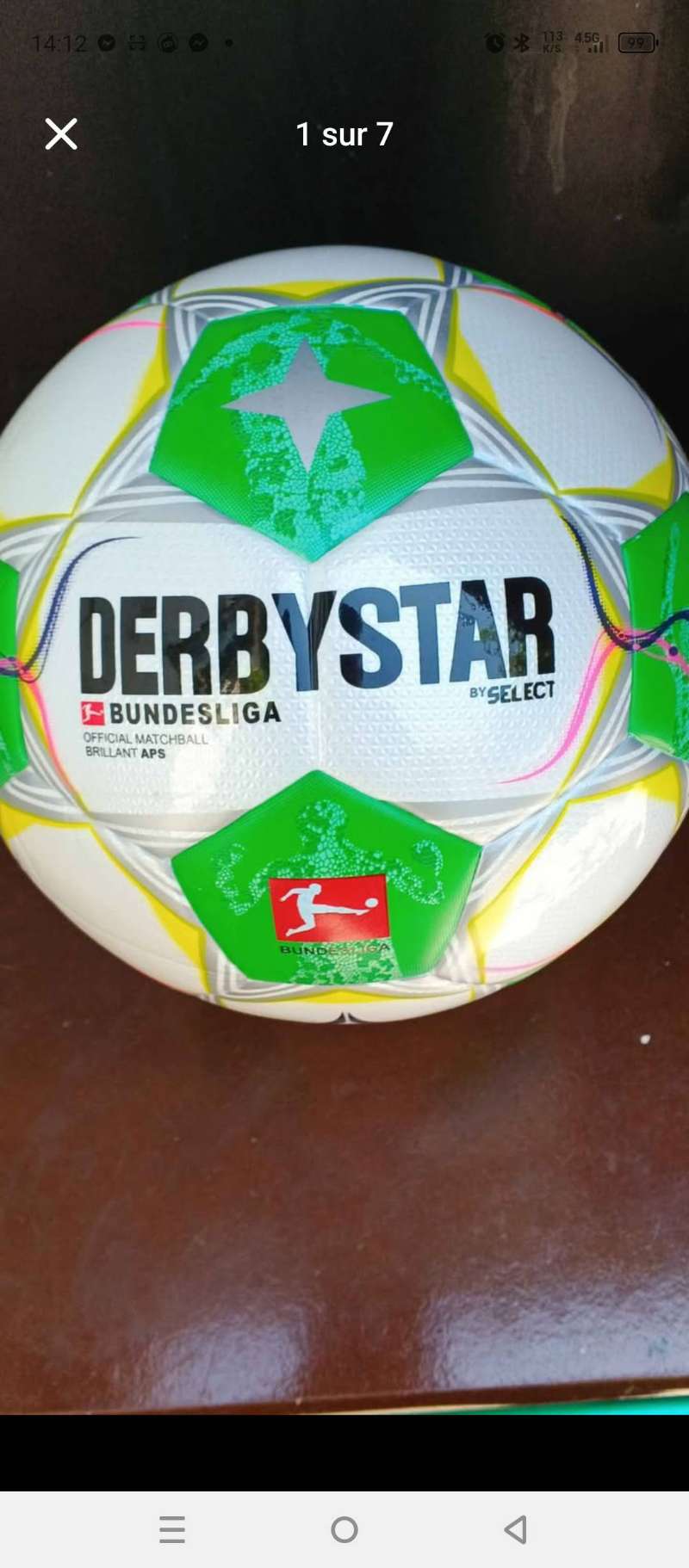 Ballons Derby star Bundesliga - Miniature 7