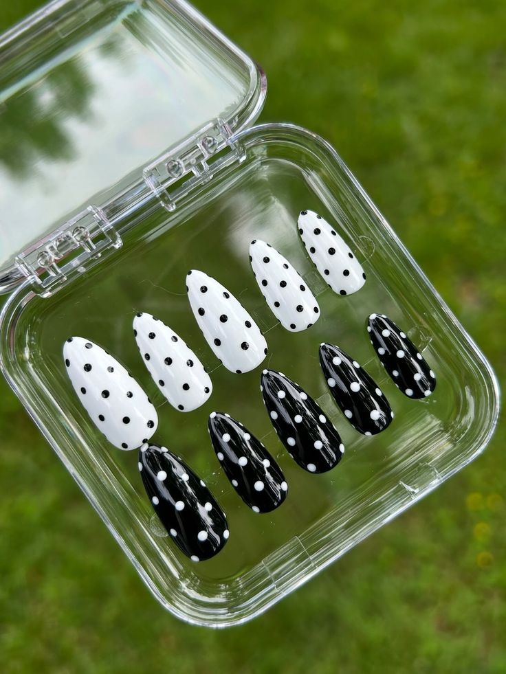 اظافر تركيب _ منقطة .  - Miniature 3