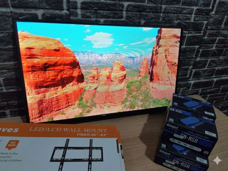Téléviseur géant 32p+support+démo