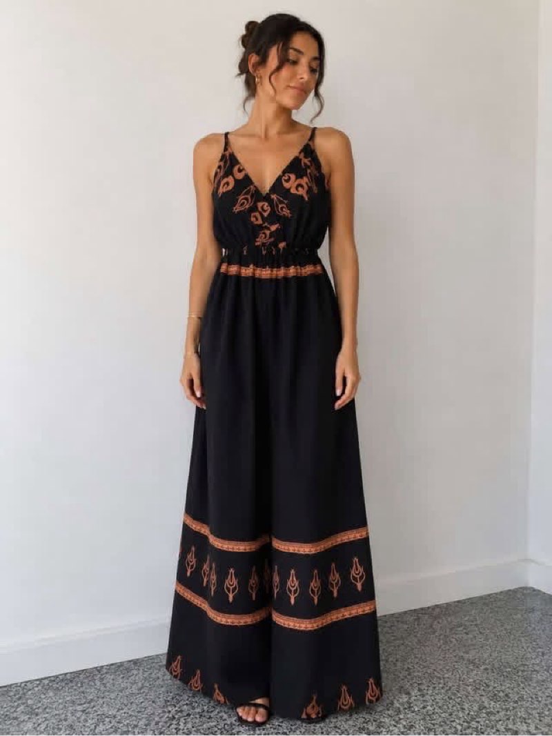 Robe avec une fente