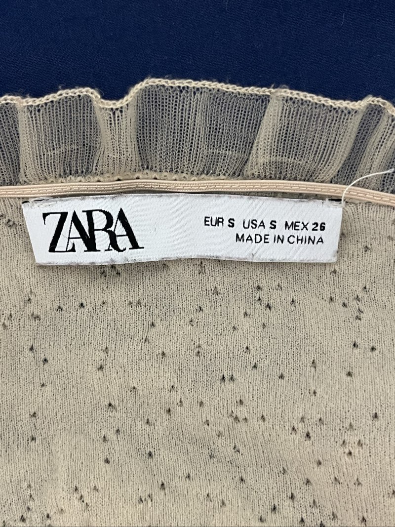 Crop top zara , taille S - Miniature 4