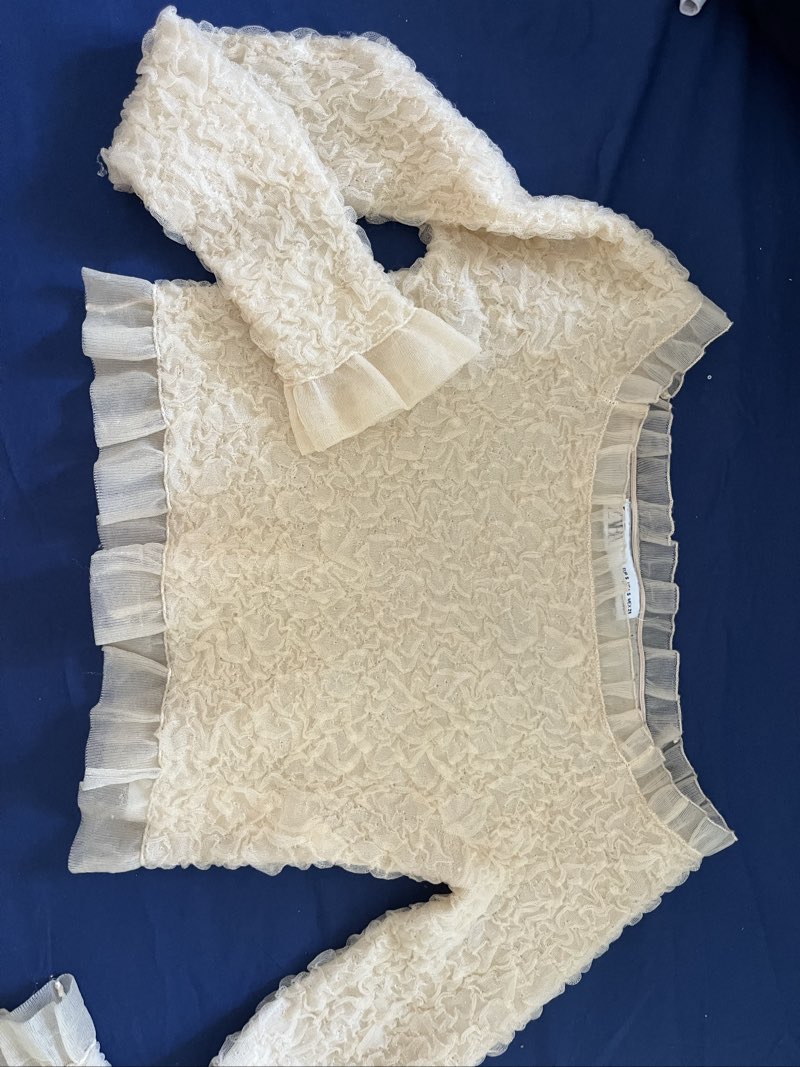 Crop top zara , taille S - Miniature 2