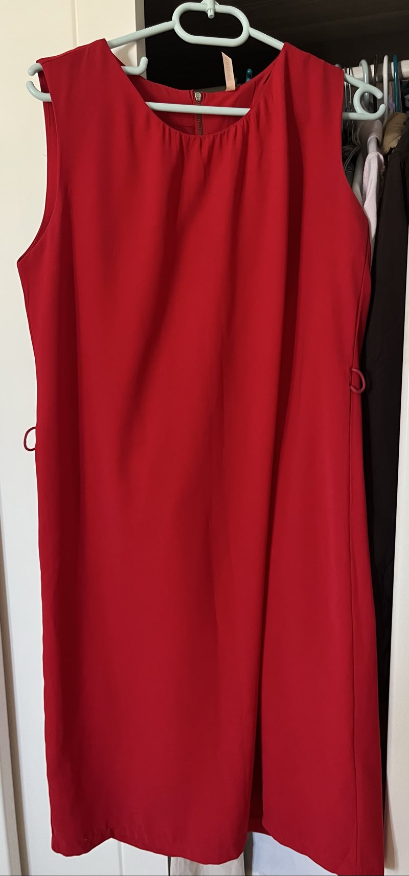 Robe rouge bordeaux de soirées , taille S/M