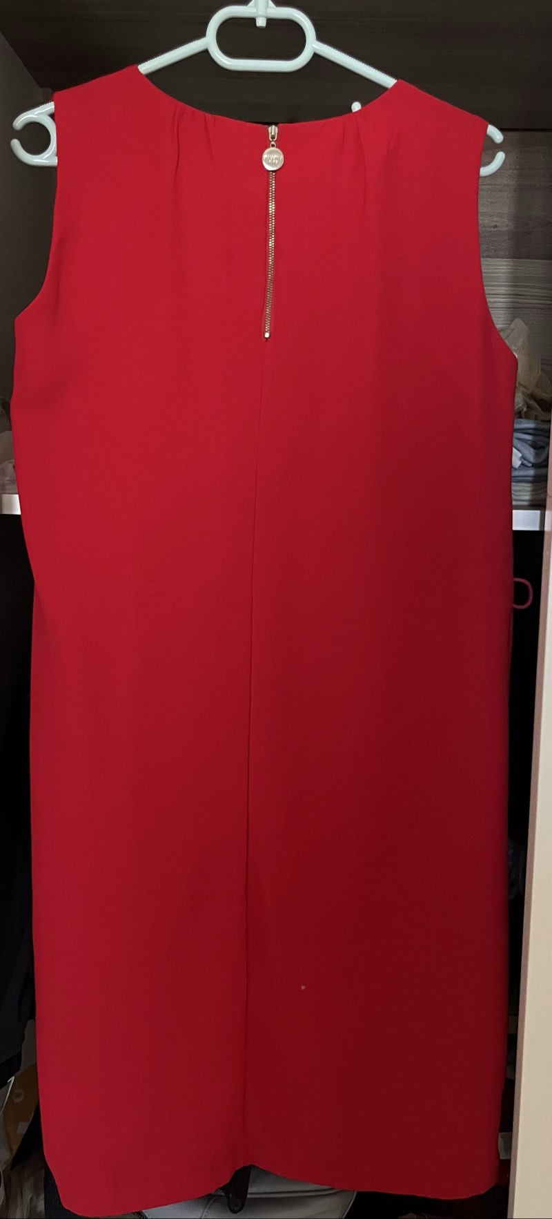 Robe rouge bordeaux de soirées , taille S/M - Miniature 2
