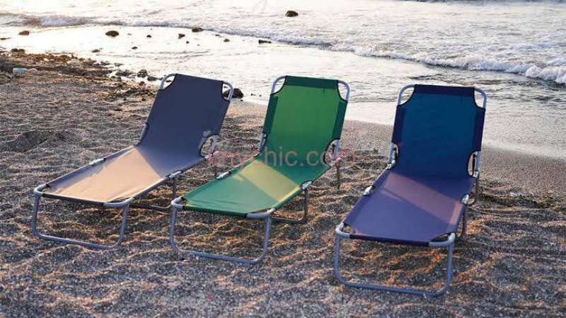 Chaise longue pliable multi position كرسي قابل للطي متعدد الاوضاع - Miniature 3