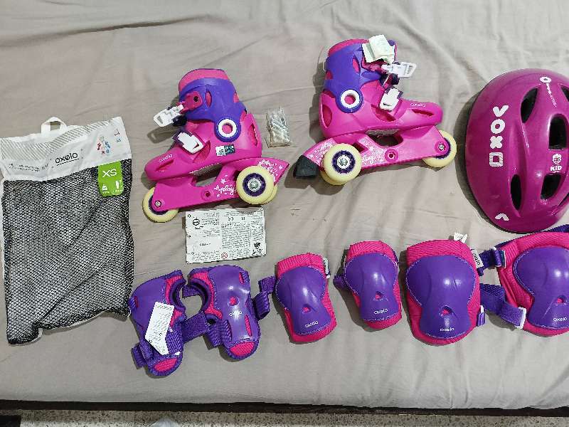 Roller avec accessoires de sécurité