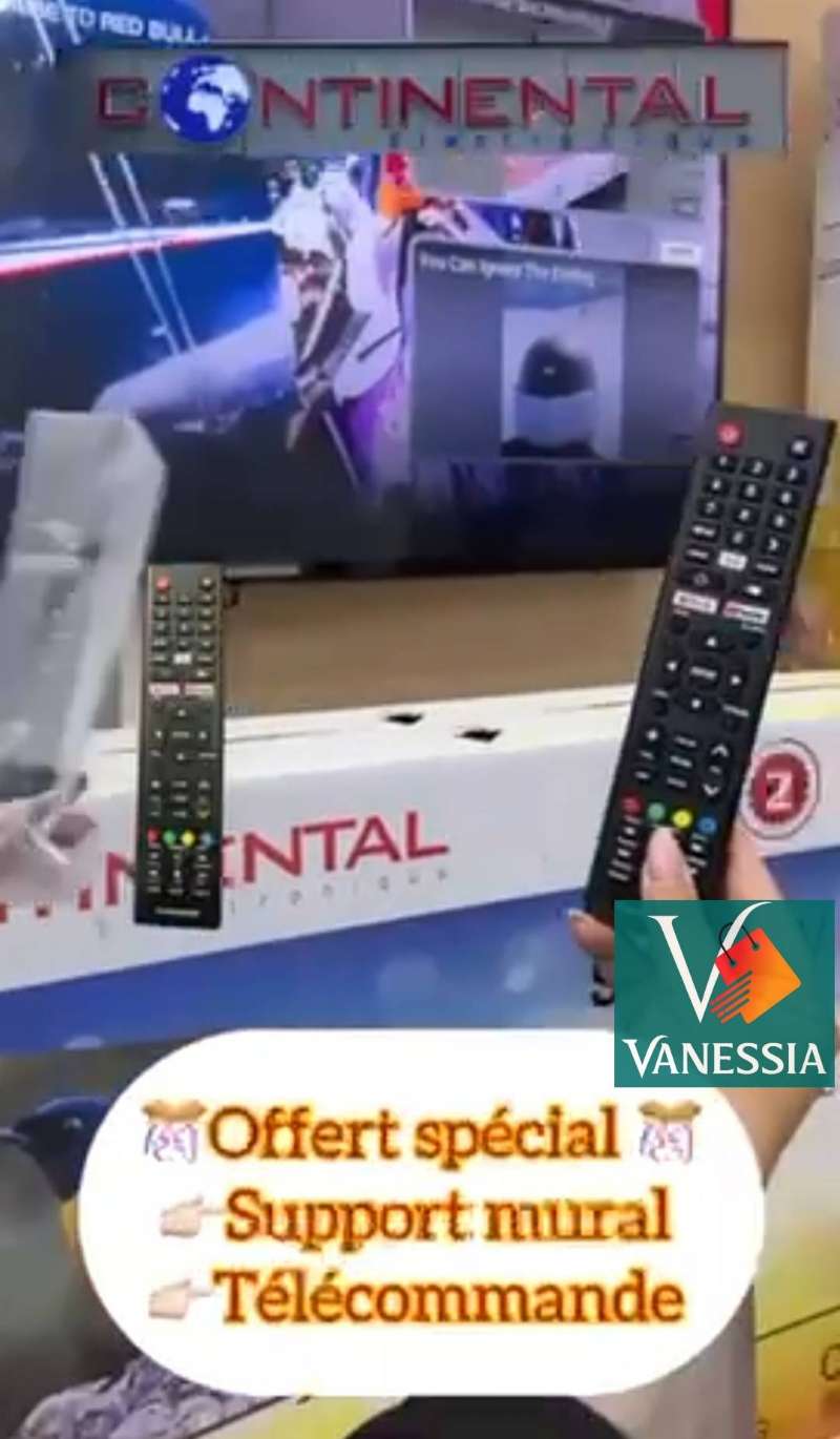 Télévision 43p Google tv marque continental - Miniature 3