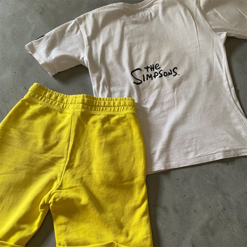 Ensemble T-shirt & Short Les Simpsons (ZARA) - Taille 9/10 ans (140 cm) - Miniature 2