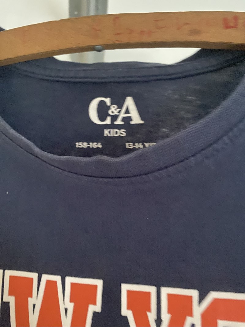 T-shirt bleu marine style US "New York" - C&A KIDS - 13-14 ans - Miniature 3