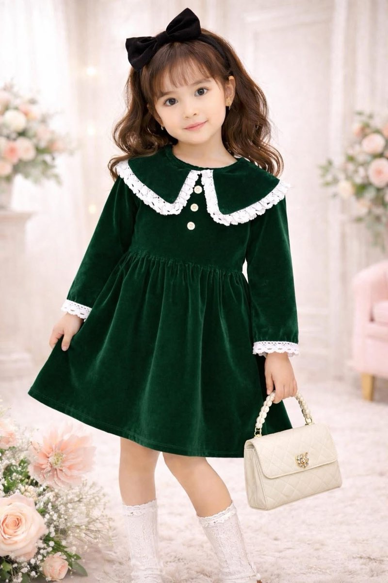 Robe col Claudine - Miniature 2