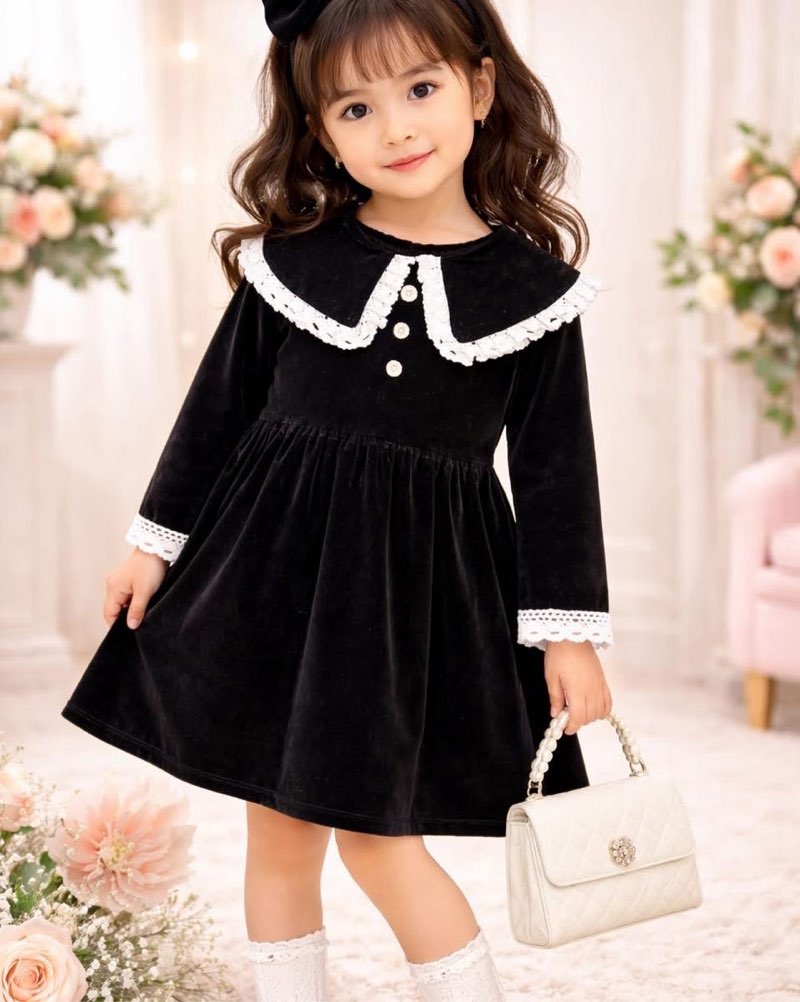 Robe col Claudine - Miniature 3