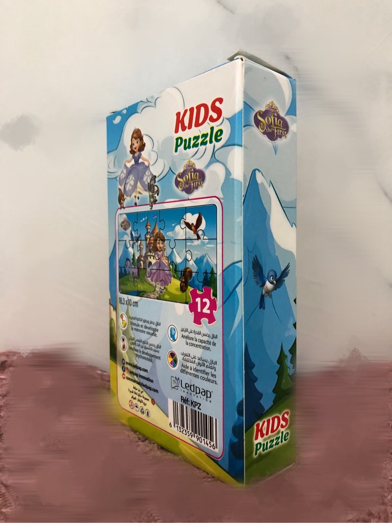 Puzzle Princesse Enfant 12 pièce _Etat Neuf - Miniature 3