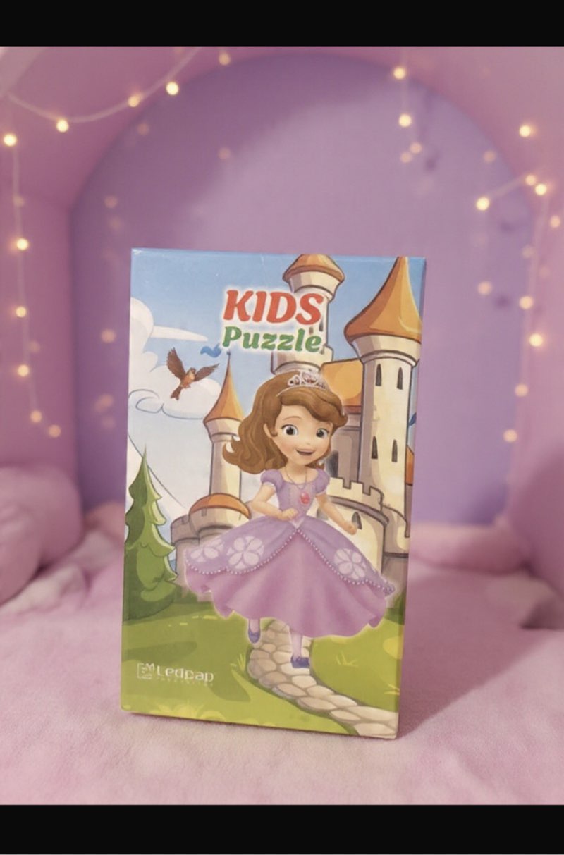 Puzzle Princesse Enfant 12 pièce _Etat Neuf