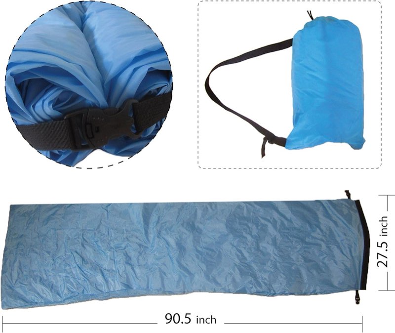 Lay Bag Pouf de Comping Gonflable Water Float V1 - Miniature 3