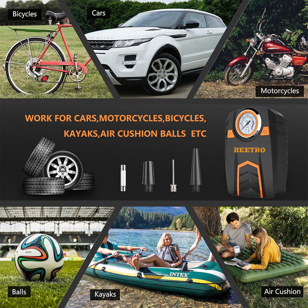 Compresseur de Voiture BEETRO BE0172 150 PSI - Miniature 2
