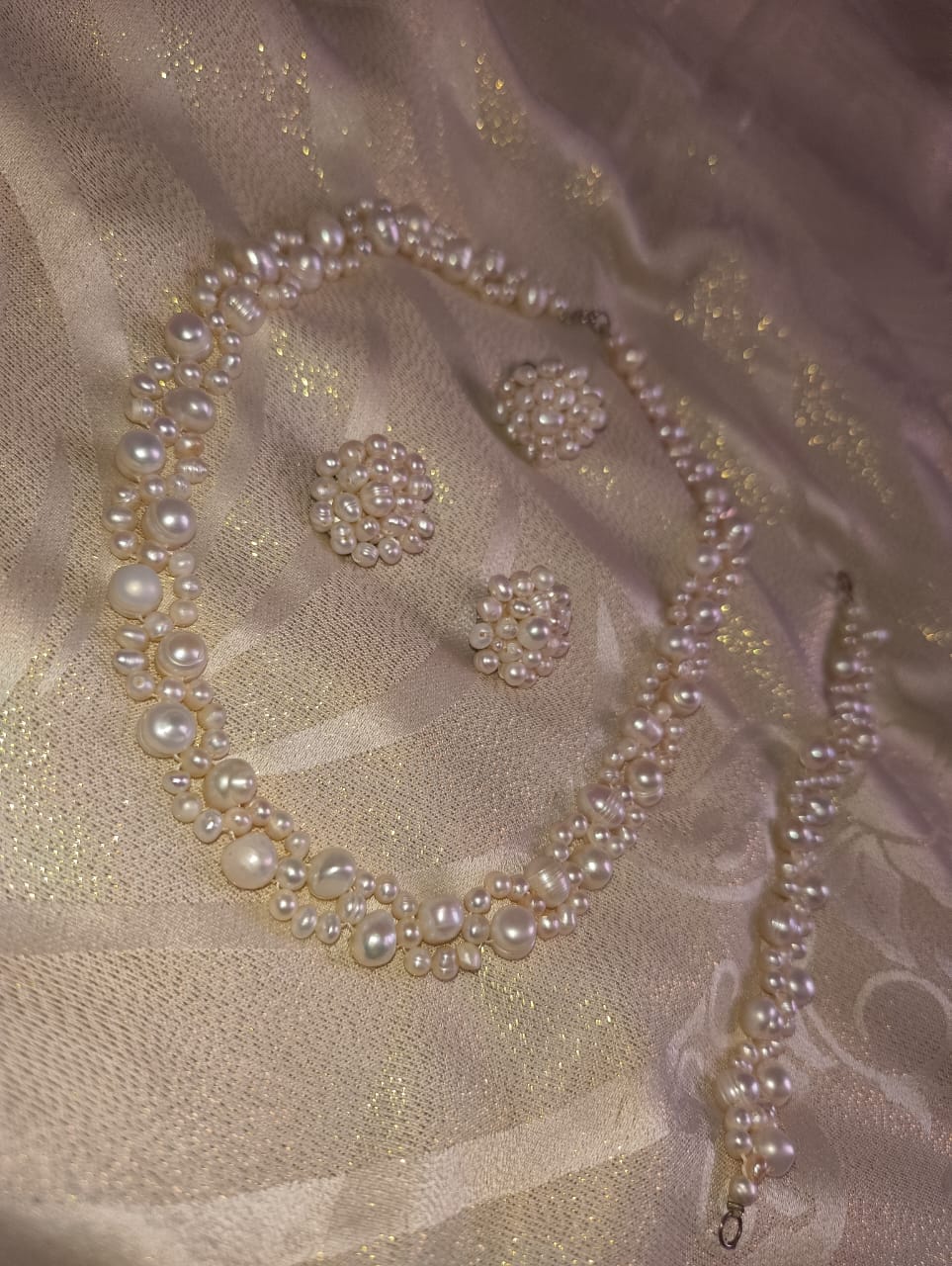 Parure de vrai perles  - Miniature 3