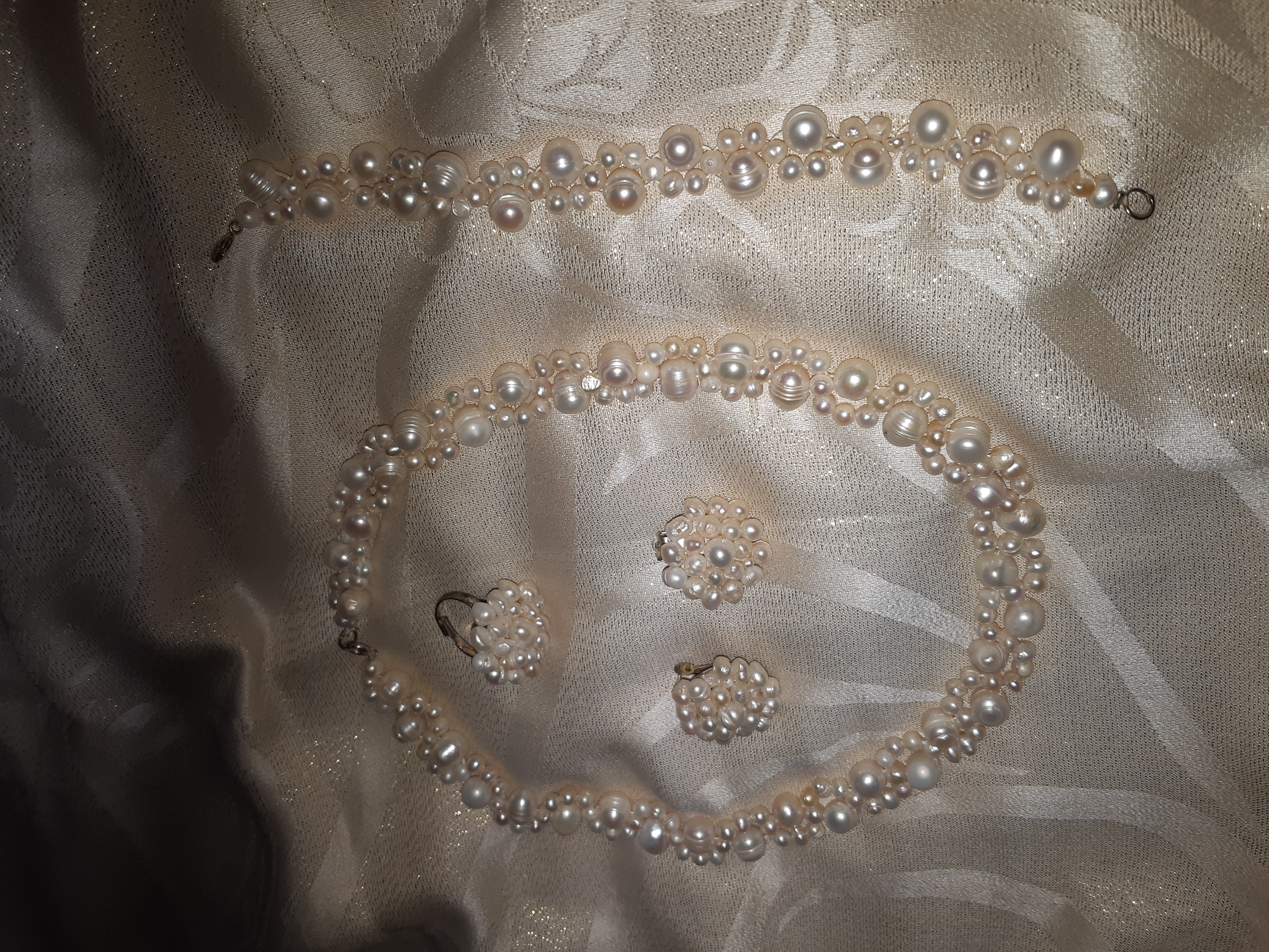 Parure de vrai perles  - Miniature 5
