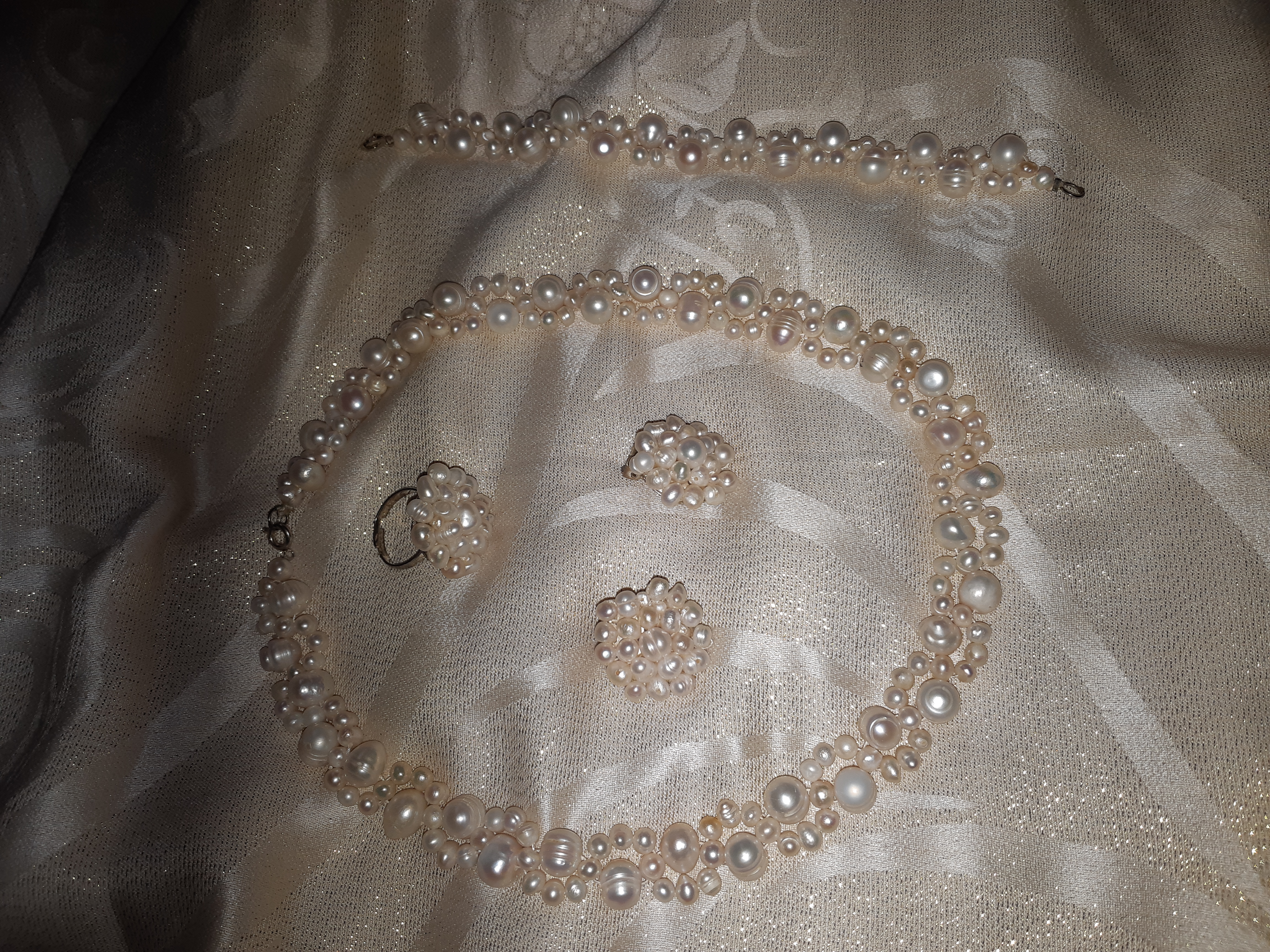 Parure de vrai perles  - Miniature 4