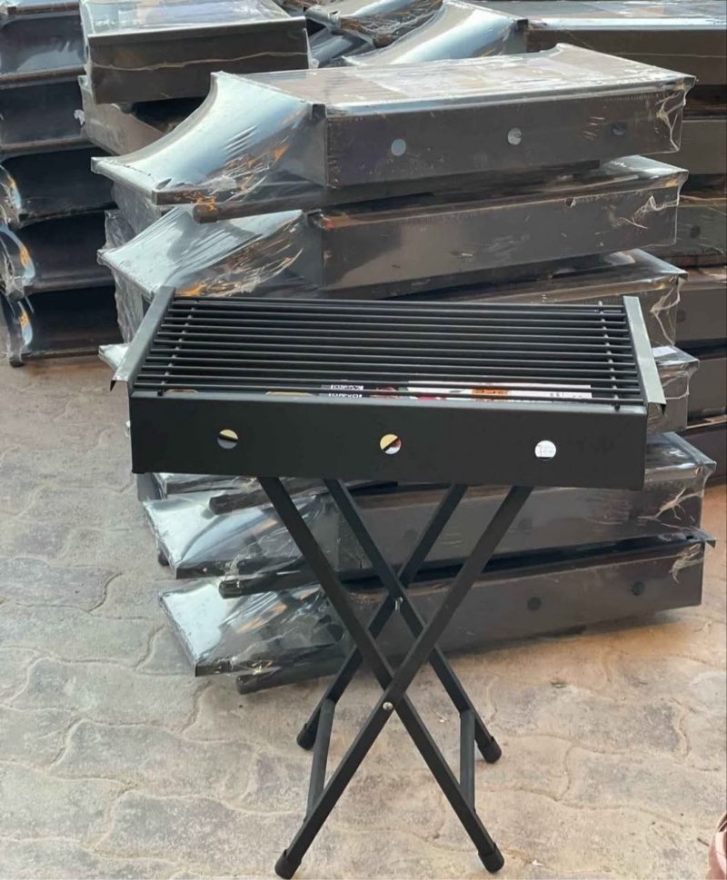 Barbecue pliable شواية صوليد نوعية حديد مليحة وخشينة قابلة للطي - Miniature 3