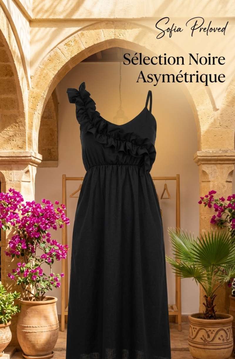 Robe noire très bon état