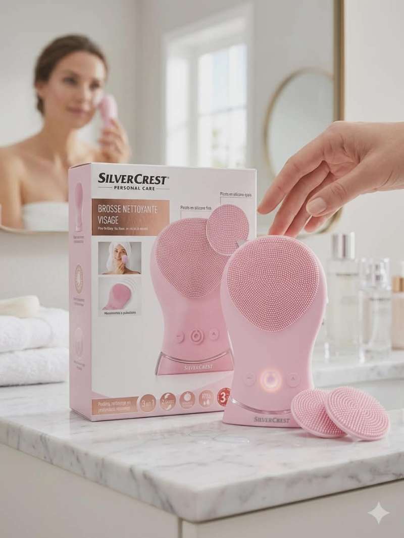 Brosse nettoyante visage