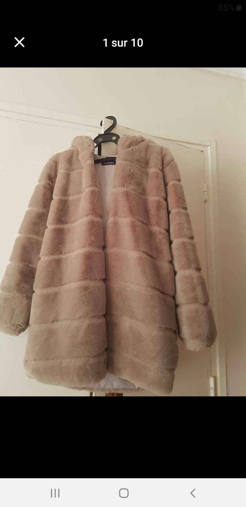 Manteau à fourrure