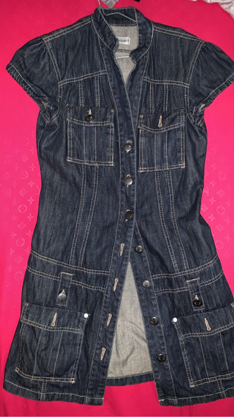 Robe en jean