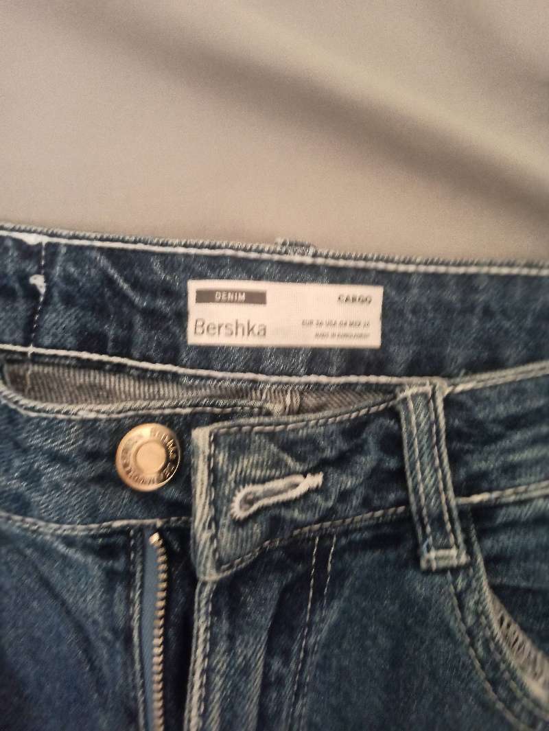 Jean, Bershka, cargo ,36 - Miniature 3