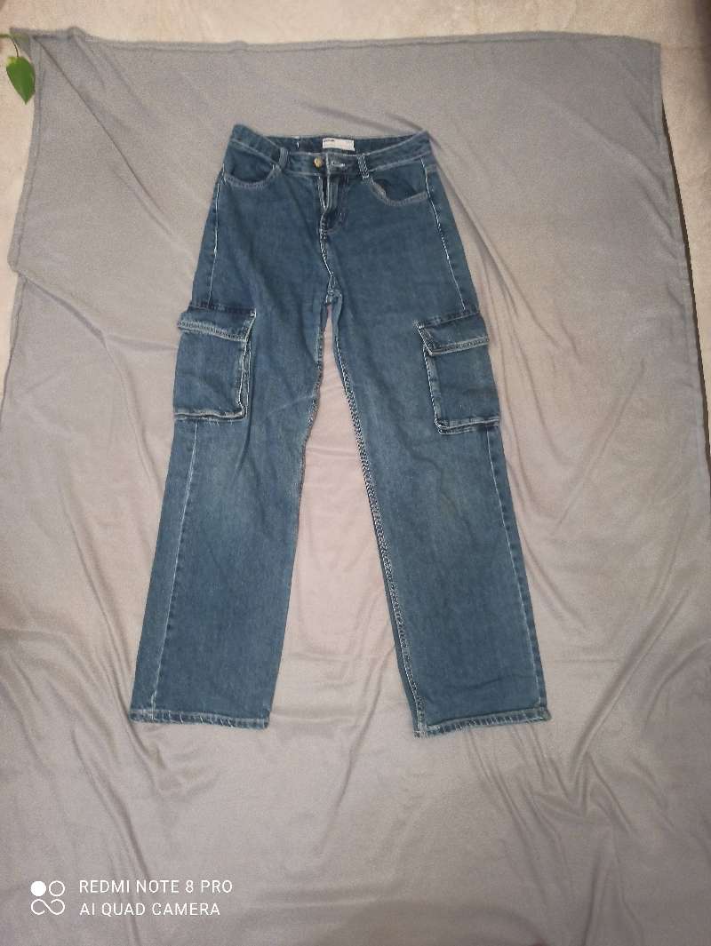 Jean, Bershka, cargo ,36