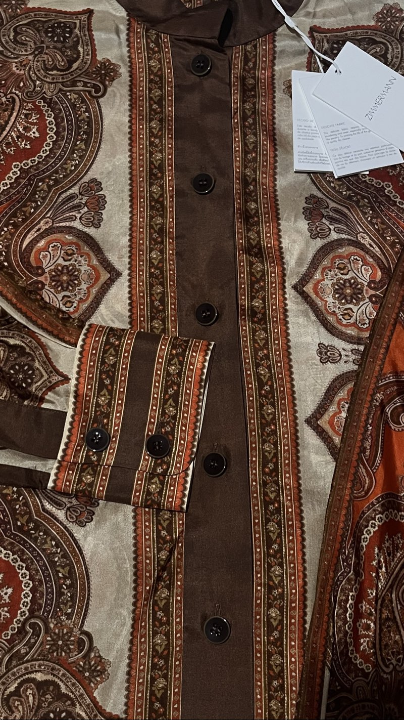 Chemise orange taille 3 - Miniature 2