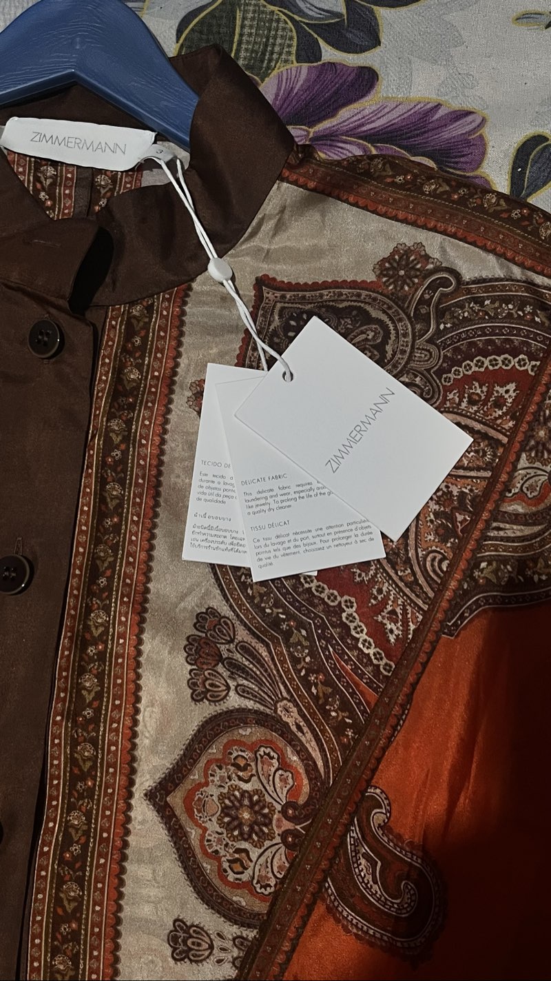 Chemise orange taille 3 - Miniature 3
