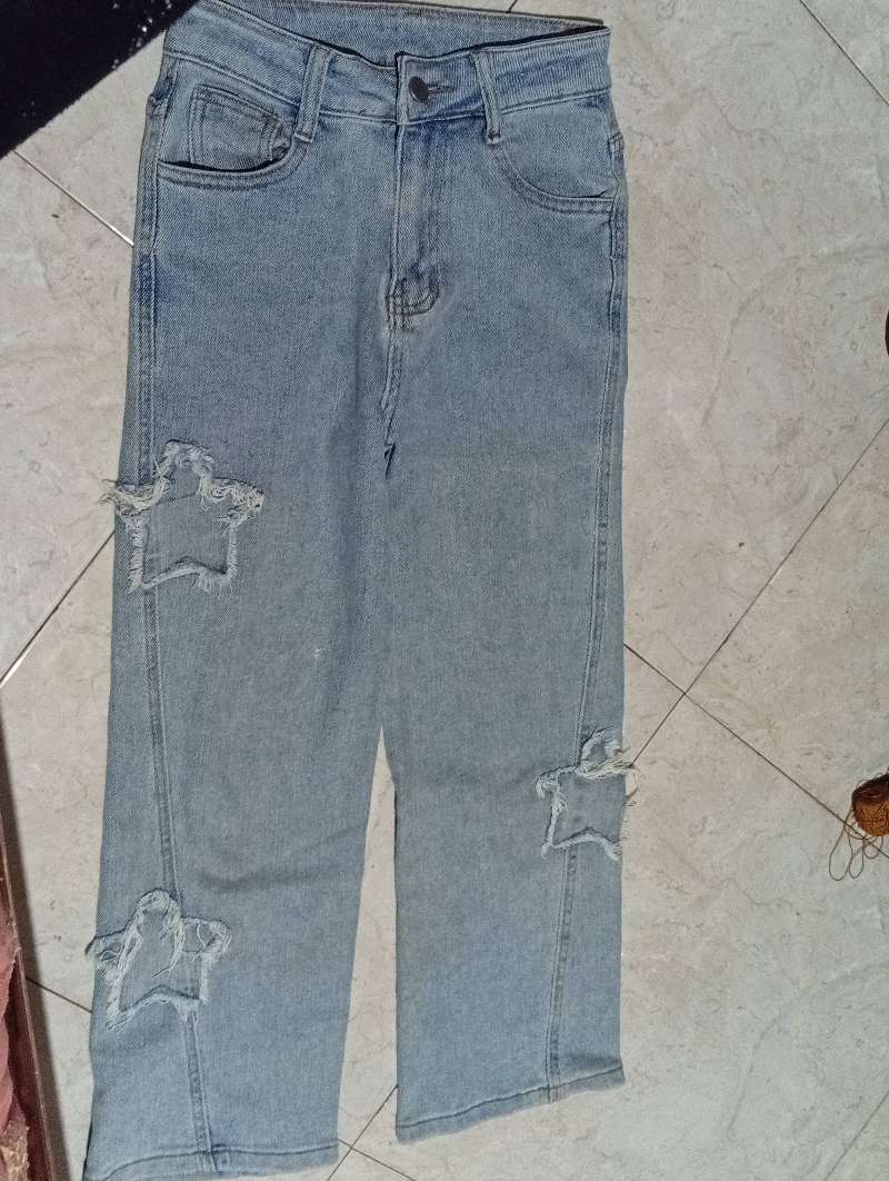 سروال زرق فيه  لطاي M - Miniature 5