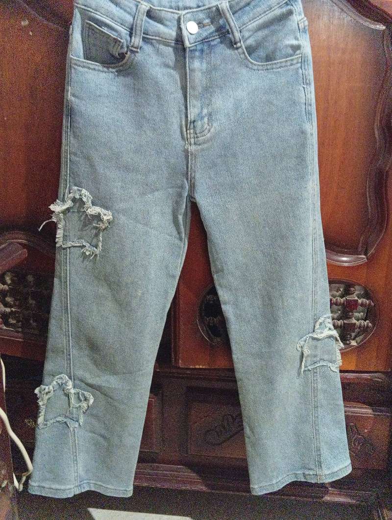 سروال زرق فيه  لطاي M - Miniature 6