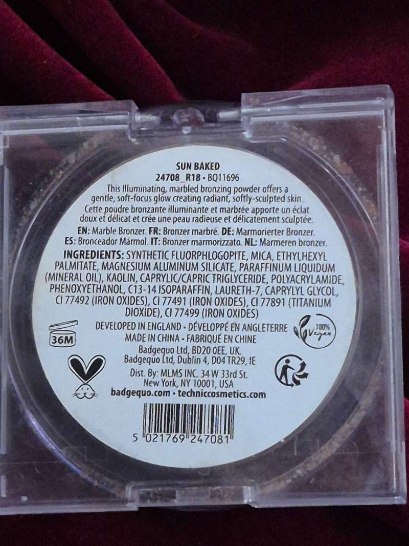 Bronzer marbré. Donne un effet bonne mine naturel et lumineux. Importé de France - Miniature 4
