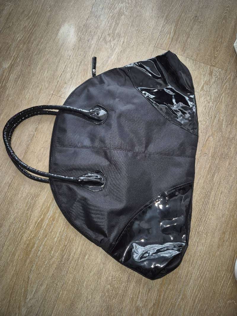 🖤Sac cabas noir, format généreux sans être encombrant, pratique pour objets - Miniature 2