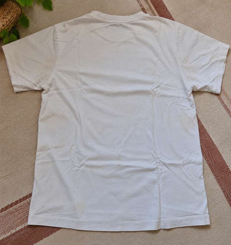 T-shirt manches courtes Pull&Bear taille S, dans un ton blanc cass - Miniature 2