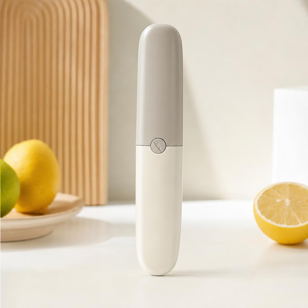 Couteau à fruits + éplucheur 2-en-1, compact et pratique - Miniature 2