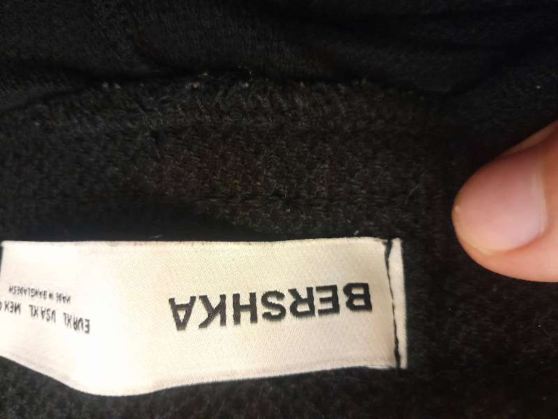Pantalon jogging noir large – Bershka XL - Miniature 4